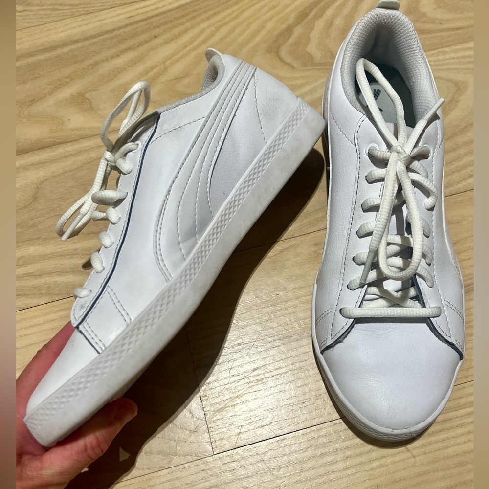Puma White Sneakers for Everyday Wear